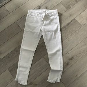 KanCan white skinny jeans